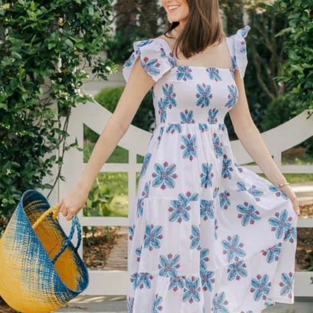 SOLD Victoria Dunn Kale Dress